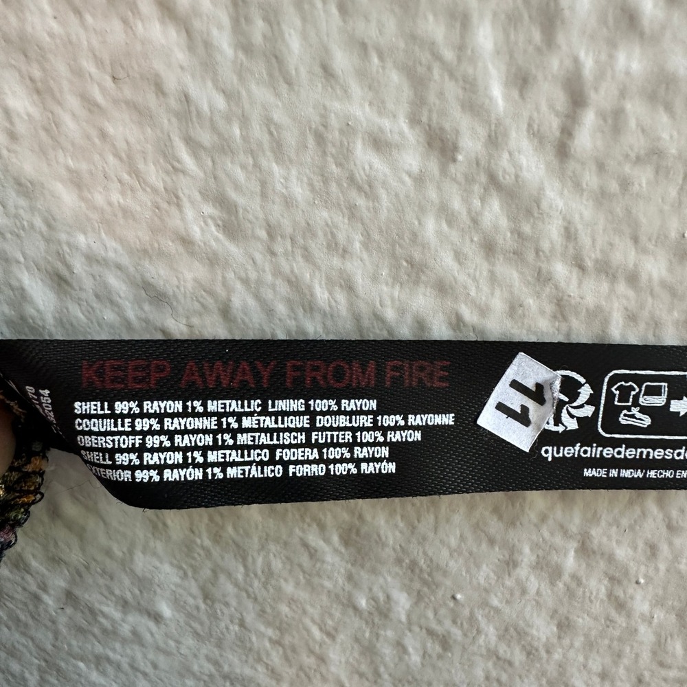 Free People Intimately Latigo Bay Combo Paisley Metallic Maxi Dress Small NEW - Picture 11 of 11